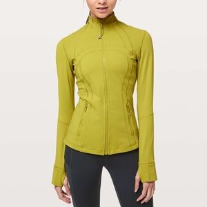 Lululemon Define Jacket *Nulux in Golden Lime XS